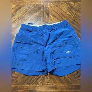 AFTCO Men's Vibrant Blue Cargo Shorts